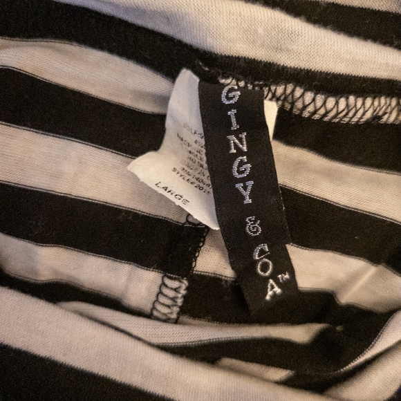 *3/$30* High Waist Stripe Maxi Dress -L - Picture 2 of 2